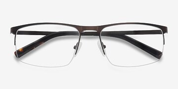 Brun Wayne -  Métal Lunettes de vue