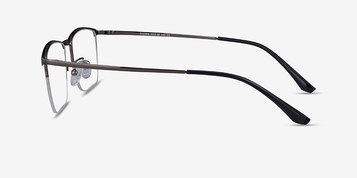 Shawn Gunmetal Métal Montures de lunettes de vue d'EyeBuyDirect