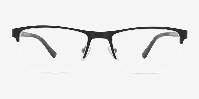 Robertson Noir Métal Montures de lunettes de vue d'EyeBuyDirect