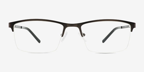 Algorithm Gunmetal Métal Montures de lunettes de vue