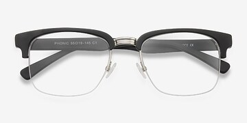 Matte Black Phonic -  Métal Lunettes de vue