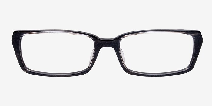 Brighton Black/Clear Plastique Soleil de Lunette de vue d'EyeBuyDirect