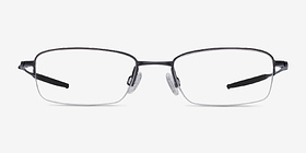 Oakley OX3133 Polished Black Métal Montures de lunettes de vue d'EyeBuyDirect, Vue de Face