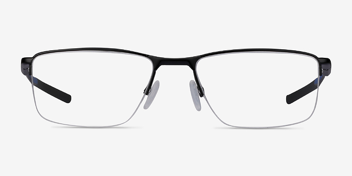 Oakley Socket 5.5 Satin Black & Blue Métal Montures de lunettes de vue d'EyeBuyDirect