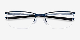 Oakley Socket 5.5 Matte Midnight Métal Montures de lunettes de vue d'EyeBuyDirect, Vue Rapprochée