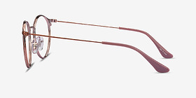 Ray-Ban RB6378 Light Brown Métal Montures de lunettes de vue d'EyeBuyDirect, Vue de Côté