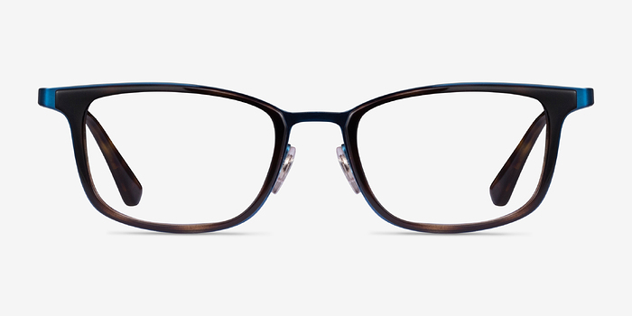 Ray-Ban RB6373M Tortoise Blue Métal Montures de lunettes de vue d'EyeBuyDirect