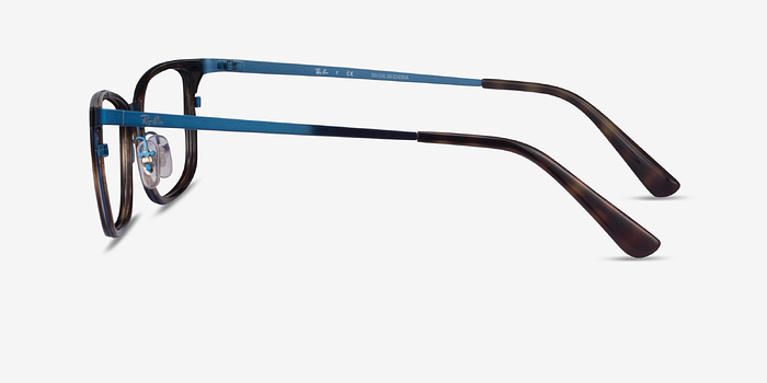 Ray-Ban RB6373M Tortoise Blue Métal Montures de lunettes de vue d'EyeBuyDirect