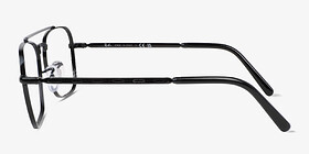 Ray-Ban RB3636V Noir Métal Montures de lunettes de vue d'EyeBuyDirect, Vue de Côté