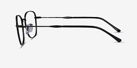 Ray-Ban RB6497 Noir Métal Montures de lunettes de vue d'EyeBuyDirect, Vue de Côté