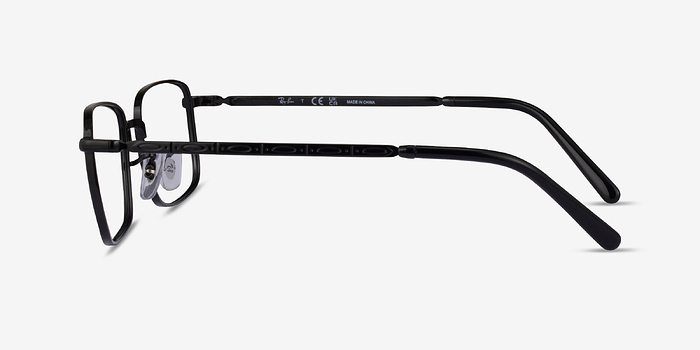 Ray-Ban RB3717V Noir Métal Montures de lunettes de vue d'EyeBuyDirect