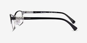 Vogue Eyewear VO4057B Black Silver Métal Montures de lunettes de vue d'EyeBuyDirect, Vue de Côté