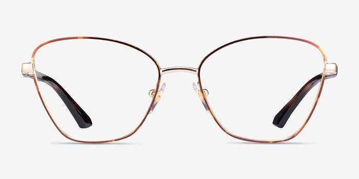 Vogue Eyewear VO4195 Tortoise Gold Métal Montures de lunettes de vue d'EyeBuyDirect
