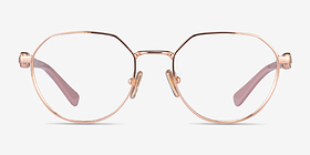 Vogue Eyewear VO4311B Or rose Métal Montures de lunettes de vue d'EyeBuyDirect, Vue de Face