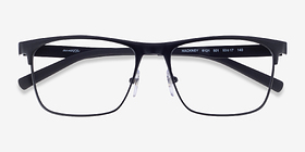ARNETTE Hackney Matte Black Métal Montures de lunettes de vue d'EyeBuyDirect, Vue Rapprochée