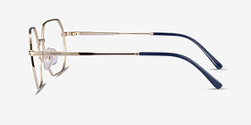 Vogue Eyewear VO4228 Doré Métal Montures de lunettes de vue d'EyeBuyDirect, Vue de Côté