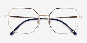 Vogue Eyewear VO4228 Doré Métal Montures de lunettes de vue d'EyeBuyDirect, Vue Rapprochée