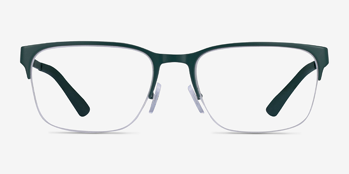 Armani Exchange AX1060 Vert Mat Métal Montures de lunettes de vue d'EyeBuyDirect