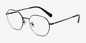 Coach HC5141 Noir Métal Montures de lunettes de vue d'EyeBuyDirect, Vue d'Angle
