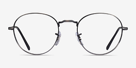 Ray-Ban RB3582V David Black Bronze Gradient Métal Montures de lunettes de vue d'EyeBuyDirect, Vue de Face