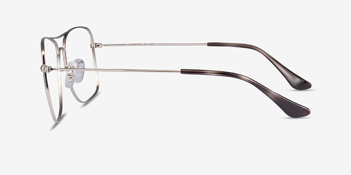 Ray-Ban RB6498 Silver Blue Métal Montures de lunettes de vue d'EyeBuyDirect