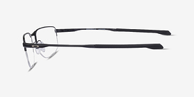 Oakley Addams 0.5 Satin Black Métal Montures de lunettes de vue d'EyeBuyDirect, Vue de Côté