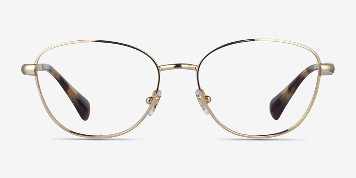 Ralph RA6057 Light Gold Métal Montures de lunettes de vue d'EyeBuyDirect