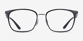 Ray-Ban RB6486 Liteforce Noir Métal Montures de lunettes de vue d'EyeBuyDirect, Vue de Face