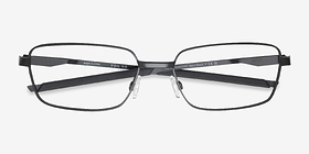 Oakley Foil RQ Satin Black Métal Montures de lunettes de vue d'EyeBuyDirect, Vue Rapprochée