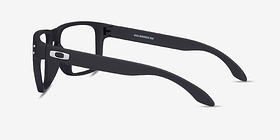 Oakley Holbrook Rx Satin Black Plastique Montures de lunettes de vue d'EyeBuyDirect, Vue de Côté