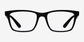 Ray-Ban RB7025 Noir Plastique Montures de lunettes de vue d'EyeBuyDirect, Vue de Face