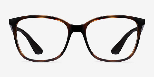 Ray-Ban RB7066 Tortoise Brown Plastique Montures de lunettes de vue