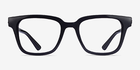 Ray-Ban RB4323V Noir Plastique Montures de lunettes de vue d'EyeBuyDirect, Vue de Face