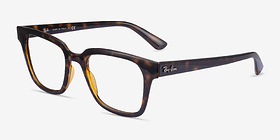 Ray-Ban RB4323V Écailles Plastique Montures de lunettes de vue d'EyeBuyDirect, Vue d'Angle