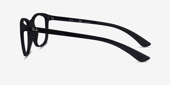 Ray-Ban RB7169 Matte Black Plastique Montures de lunettes de vue d'EyeBuyDirect