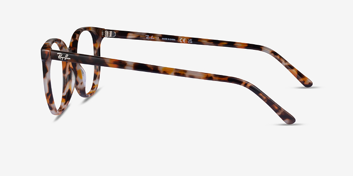 Ray-Ban RB5397 Elliot Brown Gray Tortoise Acétate Montures de lunettes de vue d'EyeBuyDirect