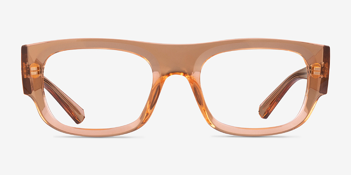 Ray-Ban RB7218 Kristin Transparent Orange Plastique Montures de lunettes de vue d'EyeBuyDirect