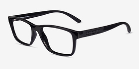 ARNETTE Fakie Noir Plastique Montures de lunettes de vue d'EyeBuyDirect, Vue d'Angle