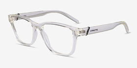ARNETTE Telmo Crystal Plastique Montures de lunettes de vue d'EyeBuyDirect, Vue d'Angle