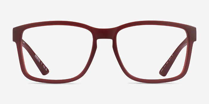 ARNETTE Dirkk Matte Red Plastique Montures de lunettes de vue d'EyeBuyDirect