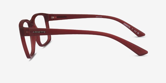 ARNETTE Dirkk Matte Red Plastique Montures de lunettes de vue d'EyeBuyDirect