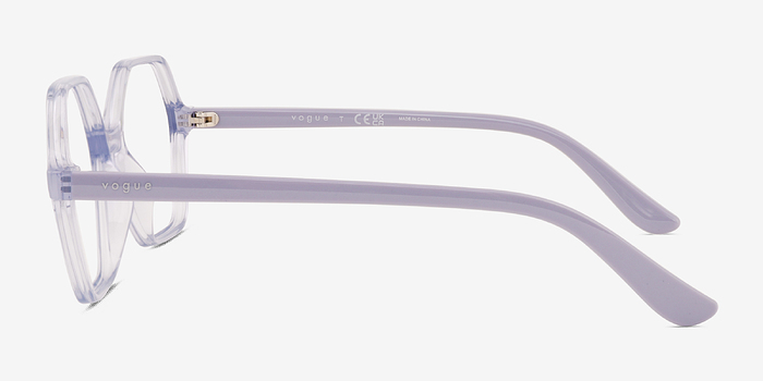 Vogue Eyewear VO5363 Transparent Purple Plastique Montures de lunettes de vue d'EyeBuyDirect