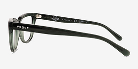 Vogue Eyewear VO5443 Transparent Green Acétate Montures de lunettes de vue d'EyeBuyDirect, Vue de Côté