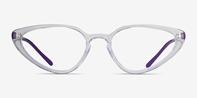 Ray-Ban RB7188 Transparent Plastique Montures de lunettes de vue d'EyeBuyDirect, Vue de Face