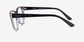 Vogue Eyewear VO5336  Black Serigraphy Plastique Montures de lunettes de vue d'EyeBuyDirect, Vue de Côté