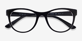 Vogue Eyewear VO5336  Black Serigraphy Plastique Montures de lunettes de vue d'EyeBuyDirect, Vue Rapprochée