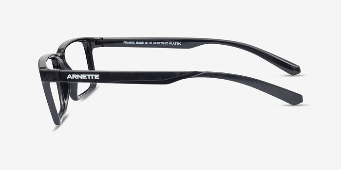 ARNETTE Koko Shiny Black Plastique Montures de lunettes de vue d'EyeBuyDirect