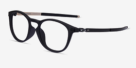 Oakley Pitchman R A Noir Plastique Montures de lunettes de vue d'EyeBuyDirect, Vue d'Angle