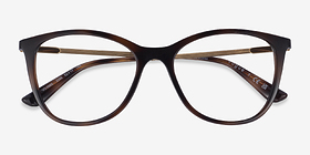 Vogue Eyewear VO5562 Écaille Noire Plastique Montures de lunettes de vue d'EyeBuyDirect, Vue Rapprochée