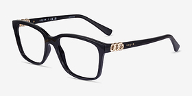 Vogue Eyewear VO5574B Noir Plastique Montures de lunettes de vue d'EyeBuyDirect, Vue d'Angle